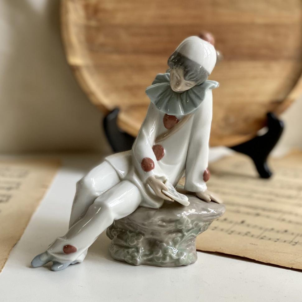 Статуэтка Пьеро 17 см NAO by Lladro, Испания