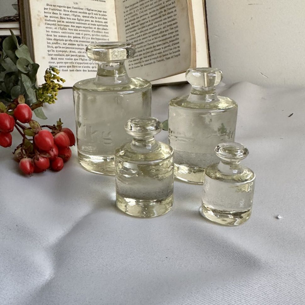 Гиря грузик набор 5 шт. стекло