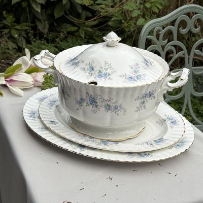 Супница Royal Albert Blue Blossom 4 л Англия