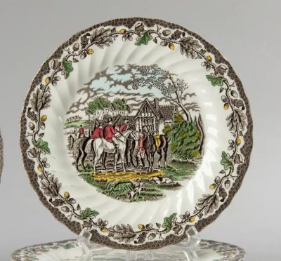 Тарелка Myotts Country Life 26 см Англия 