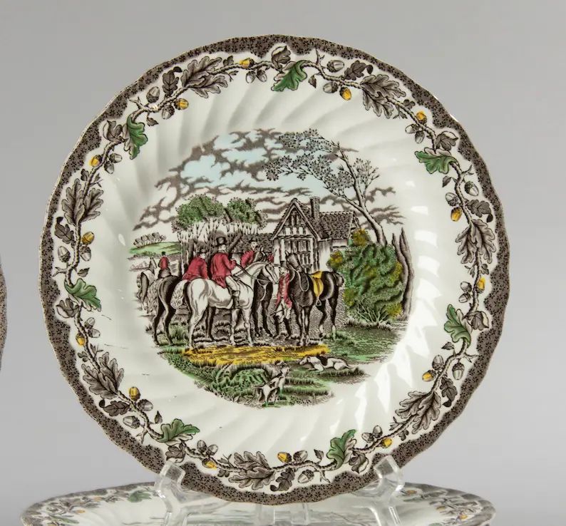 Тарелка Myotts Country Life 26 см Англия