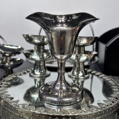 Бокал тюльпан Grand Silver Co. WearBrite 12 см мельхиор серебрение