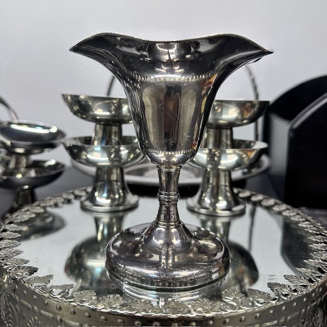 Бокал тюльпан Grand Silver Co. WearBrite 12 см мельхиор серебрение