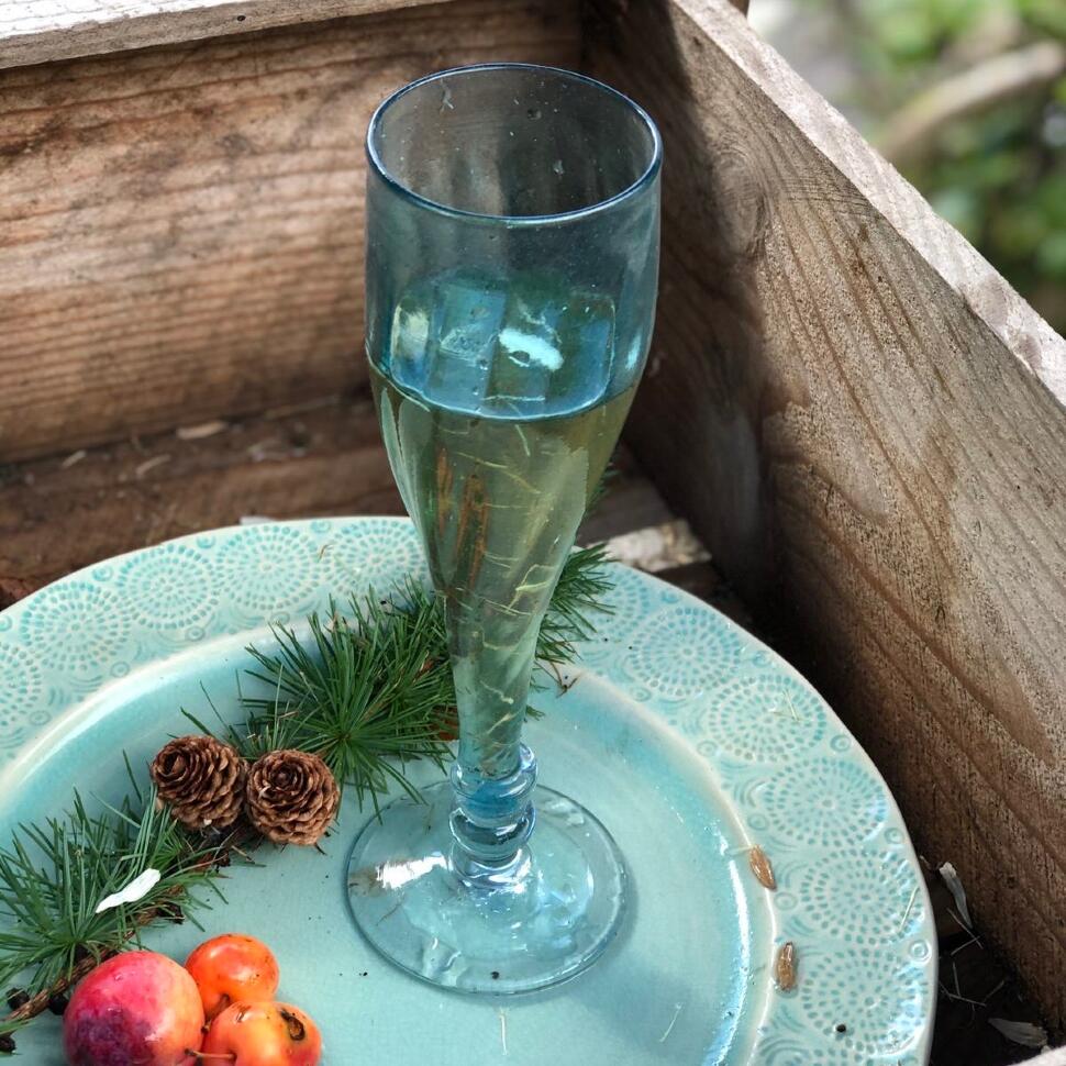 Бокал 230 мл Голубой хрусталь