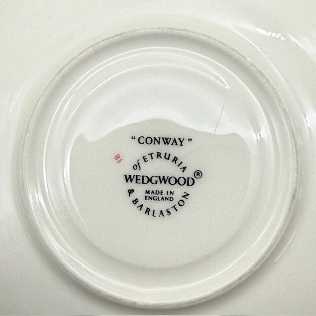 Чайная пара Wedgwood Conway 180 мл Англия