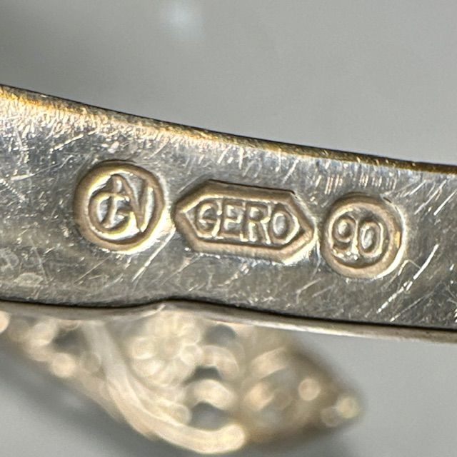 Вилка трезубец Gero 21 см серебрение 90 Голландия