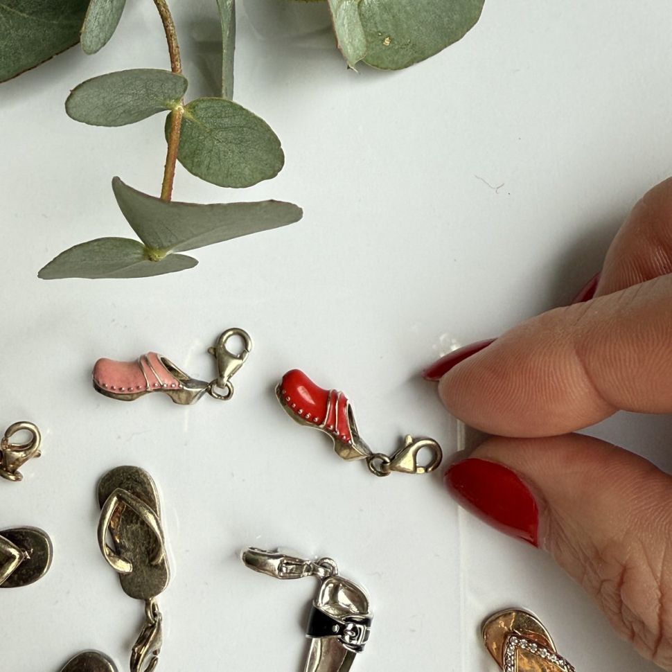 Подвеска шарм Thomas Sabo Сабо красное 2 см 925