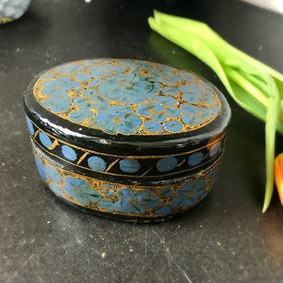 Шкатулка деревянная с ручной росписью