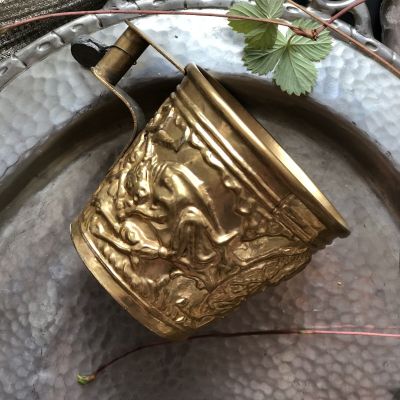 Чашка бокал латунь Греция