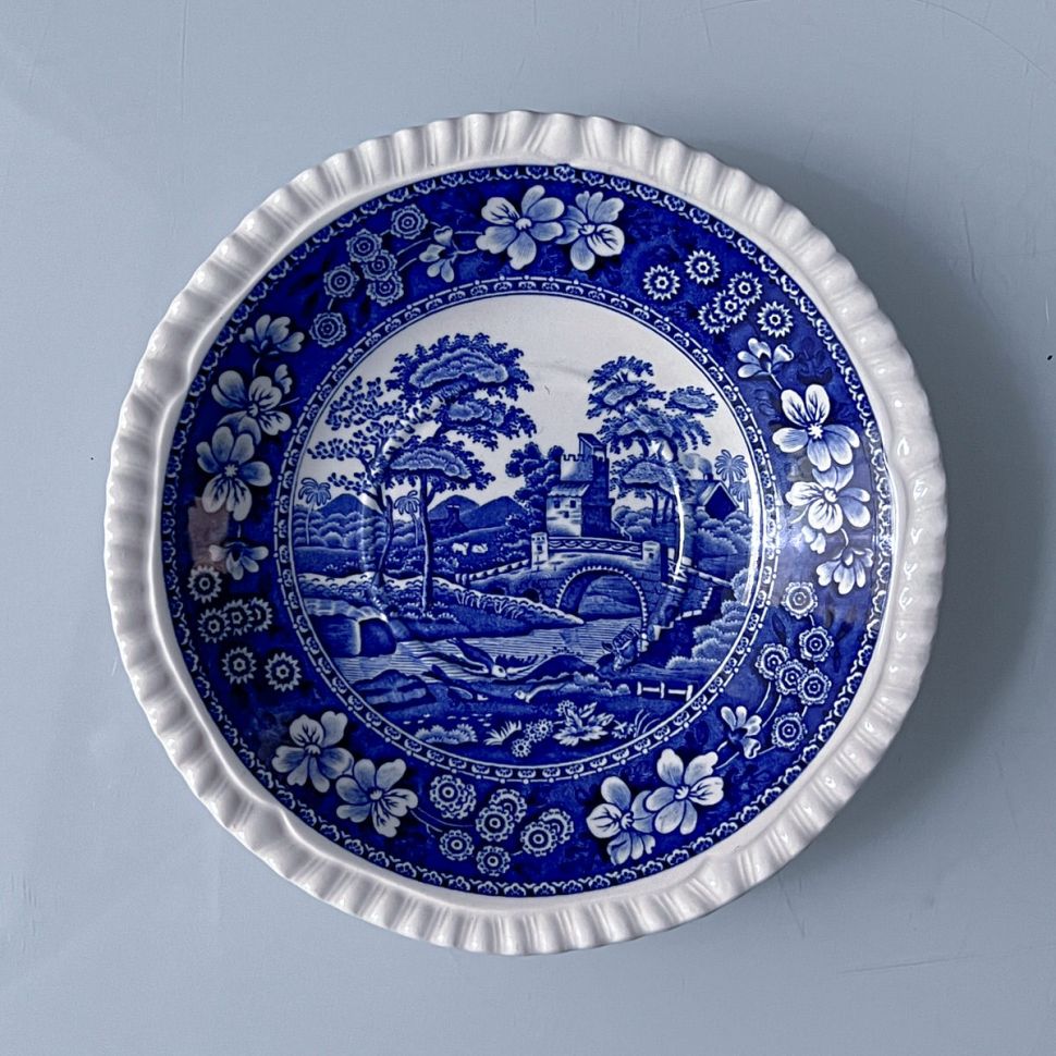 Блюдце Copeland Spodes Blue Tower 15 см Англия