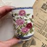Чашка Franklin porcelain Япония 1985 г 150 мл Пион