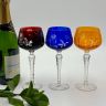 Бокал Lausitzer Glas 250 мл набор 3 шт. накладной хрусталь Германия дизайн 3