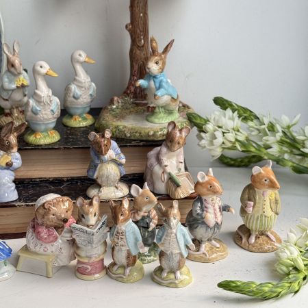Статуэтка Beatrix Potter Johnny Town-Mouse Royal Albert Англия 1954 г 