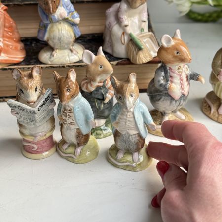 Статуэтка Beatrix Potter Johnny Town-Mouse Royal Albert Англия 1954 г 