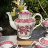 Кофейник чайник Spode Pink Camilla 650 мл фарфор Англия 
