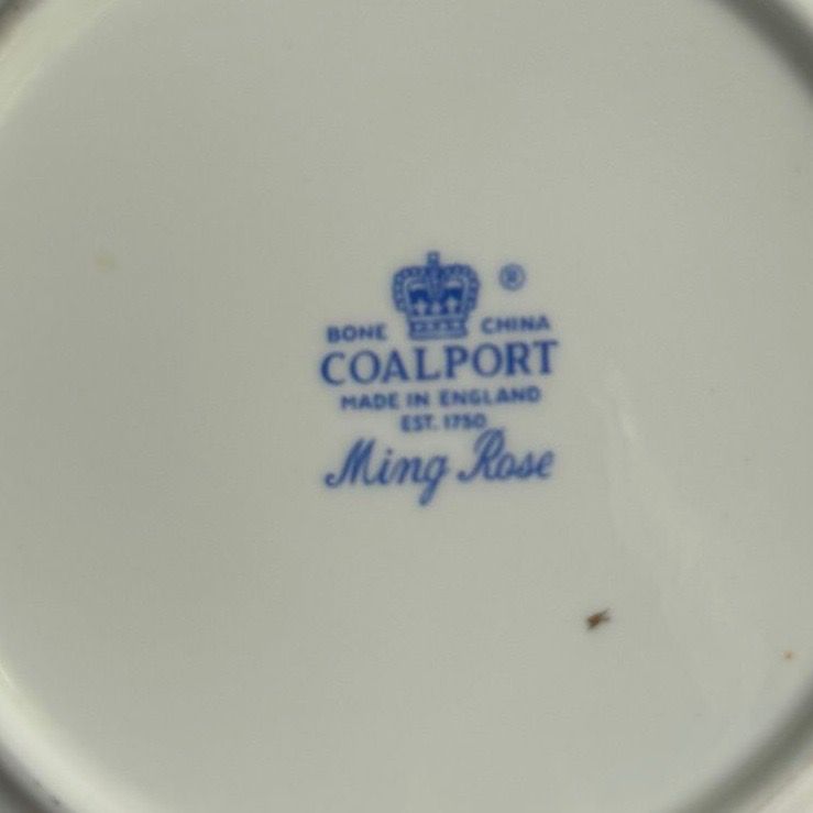 Тарелка Coalport Ming Rose 23 см Англия