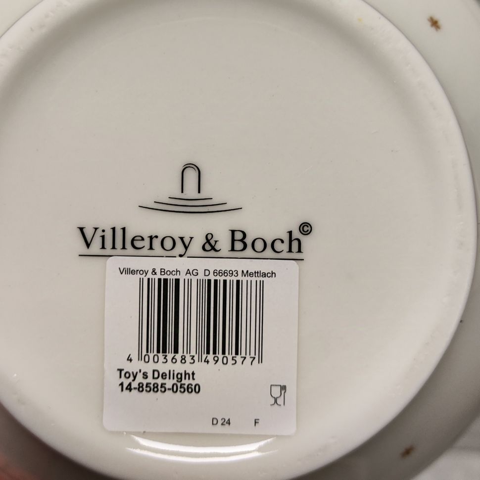 Тарелка ВиллеройБох Toys Delight 22 см фарфор Германия