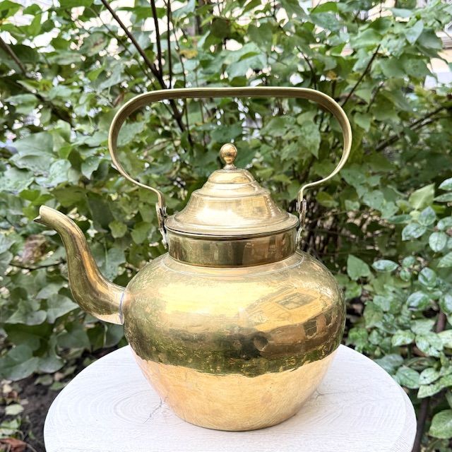Чайник 6 л латунь Голландия