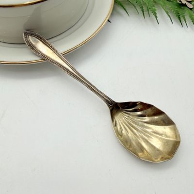 Ложка сервировочная 14 см серебрение 