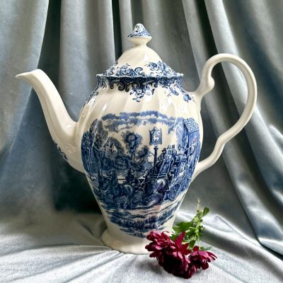 Чайник Johnson Bros Hunting Country 1 л синий Англия 