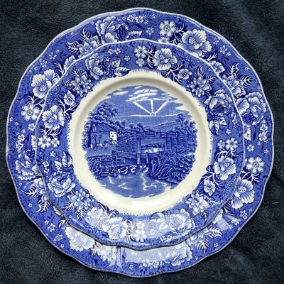 Тарелка Palissy Pottery Thames River Scenes 20 см Англия