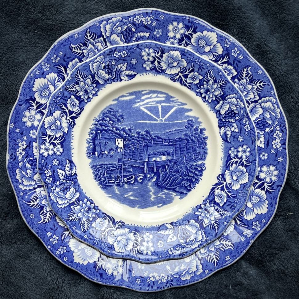 Тарелка Palissy Pottery Thames River Scenes 20 см Англия