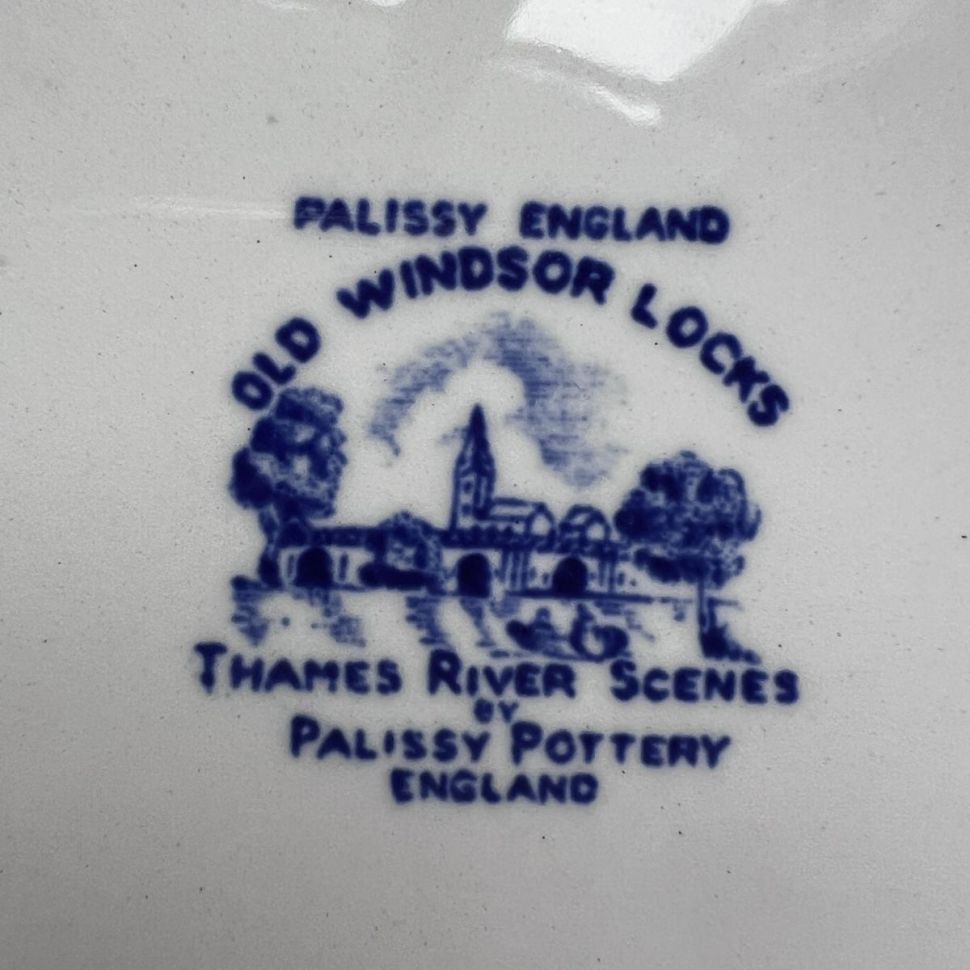Тарелка Palissy Pottery Thames River Scenes 20 см Англия