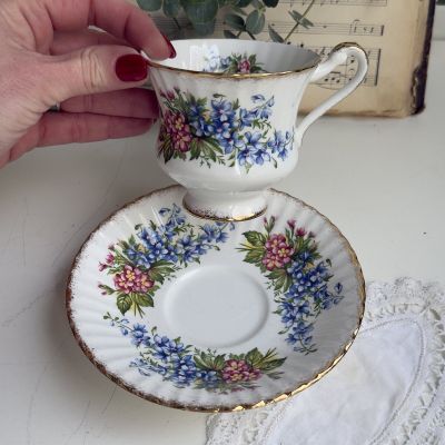 Чайная пара Paragon Wildflower 200 мл Англия 