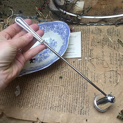 Тушитель свечи серебрение 