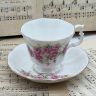 Чайная пара Royal Albert розовые розы 200 мл Англия 