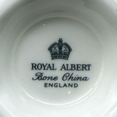 Чайная пара Royal Albert розовые розы 200 мл Англия 