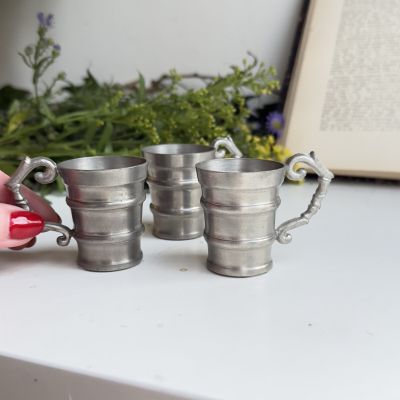 Кружка мини Wikra 40 мл олово Германия