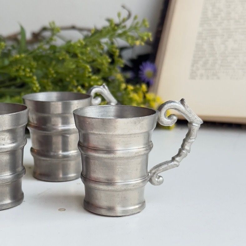 Кружка мини Wikra 40 мл олово Германия