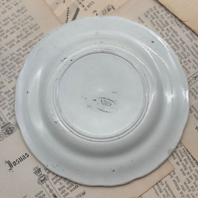 Тарелка Gien Comices Regionaux Конкурс плугов 20 см Франция