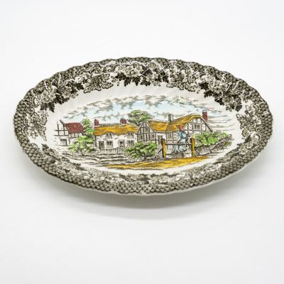 Тарелка селедочница 22 см Merrie Olde Англия