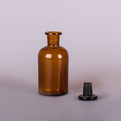 Флакон аптекарский малый коричневый