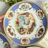 Тарелка Limoges Franklin Porcelain Сказки Смешные желания 23 см Франция 1983 г.