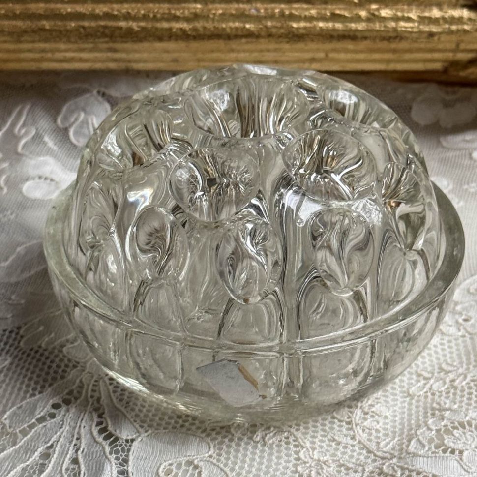 Роузбол 12 см Франция серебрение 