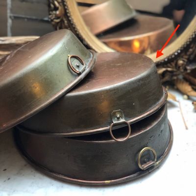 Таз медный с подвесом 31 м Швеция