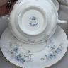 Бульонная пара Royal Albert Blue Blossom 280 мл Англия 