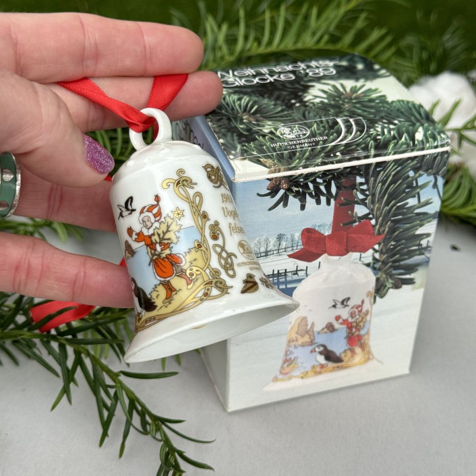 Колокольчик рождественский 1989 Hutschenreuther Германия