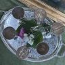 Фужер 150 мл латунь серебрение Франция 