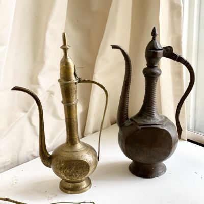 Кувшин в восточном стиле 49 см медь старинный