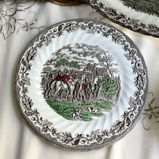 Тарелка Myotts Country Life 26 см Англия