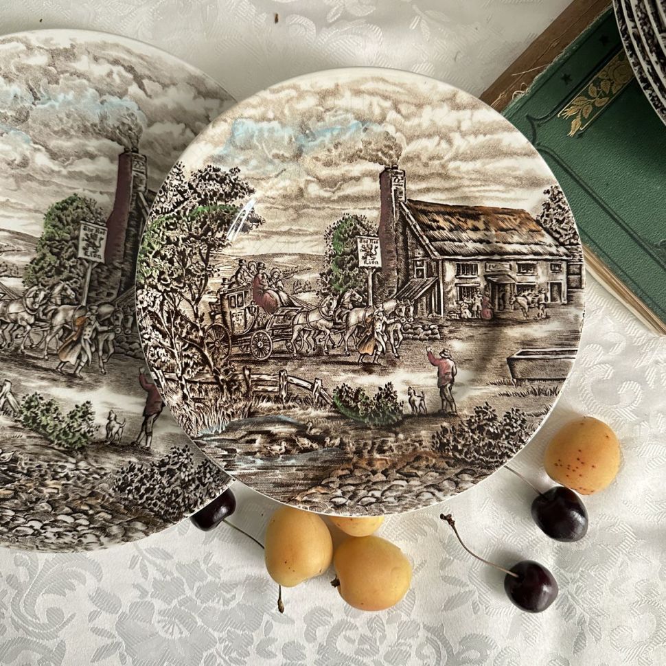 Тарелка Wood&Sons The Post house 20 см Англия уценка