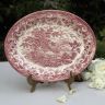 Блюдо овал English Ironstone Tableware Staffordshire 29 см Англия  