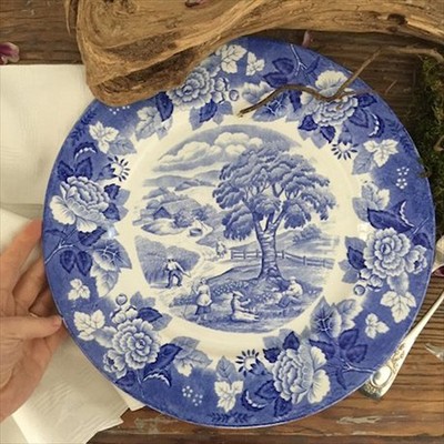 Огромное блюдо Rorstrand 34 cм 40-е гг