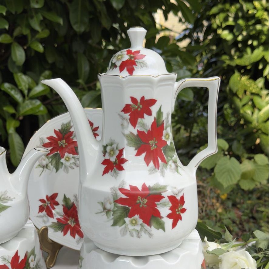 Кофейник Bareuther Waldsassen Рождественская звезда 1,4 л Бавария    