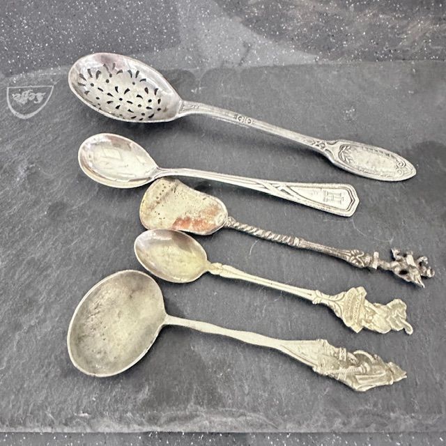 Ложка кофейная Слон 12 см мельхиор