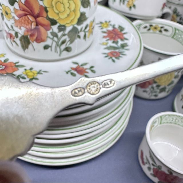 Ложка кофейная Слон 12 см мельхиор